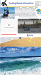 Mobile Screenshot of beachwheelchair.com
